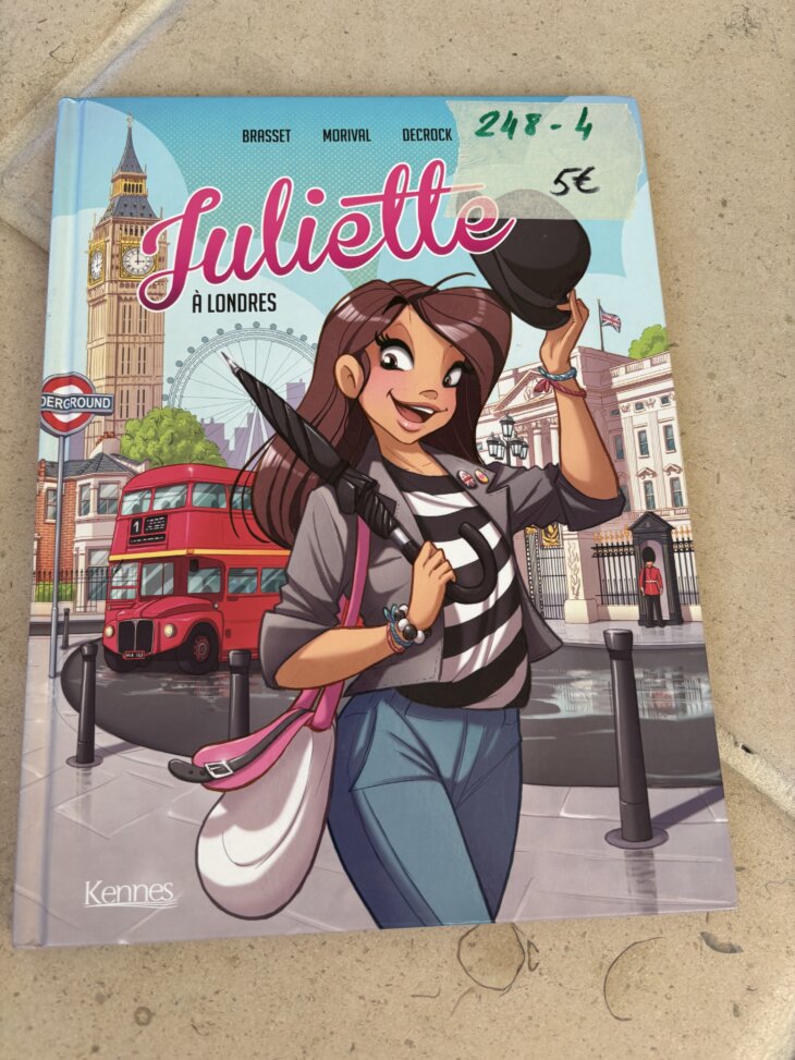 Juliette à Londres