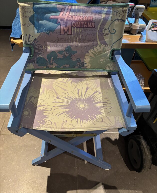 chaise Hannah montana