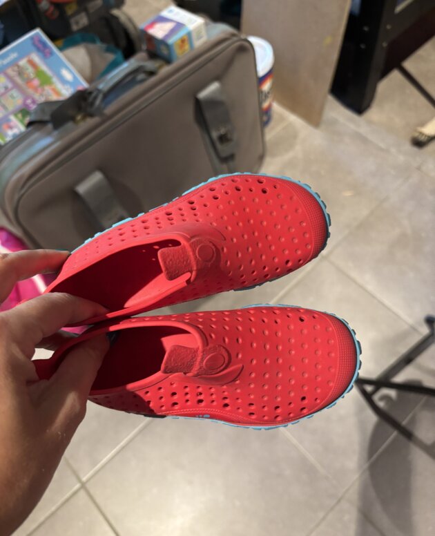chaussures d'eau