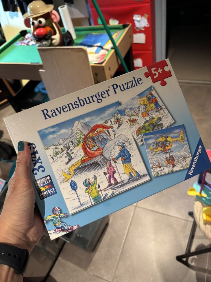 Puzzle ravens burger Neige