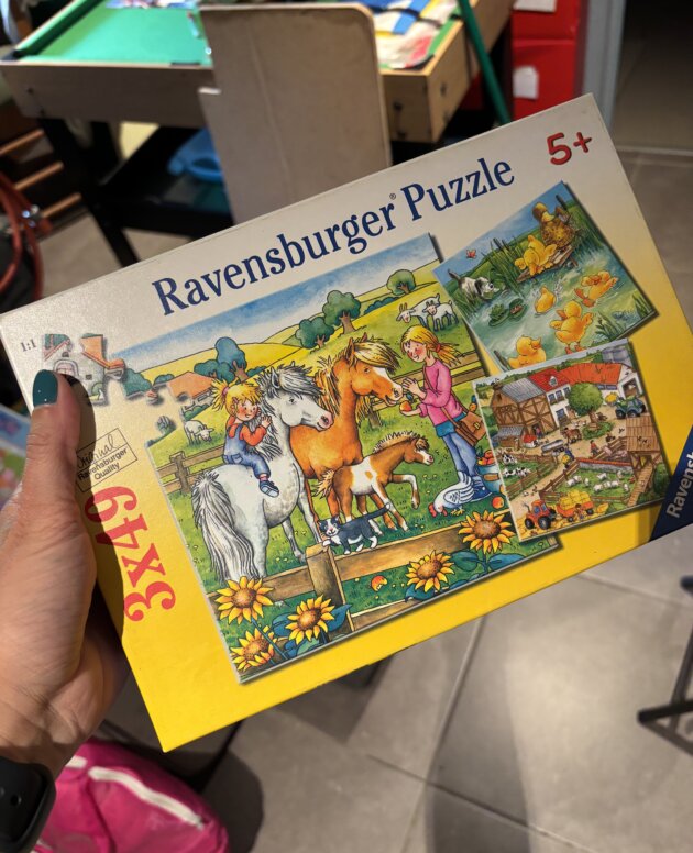puzzle chevaux