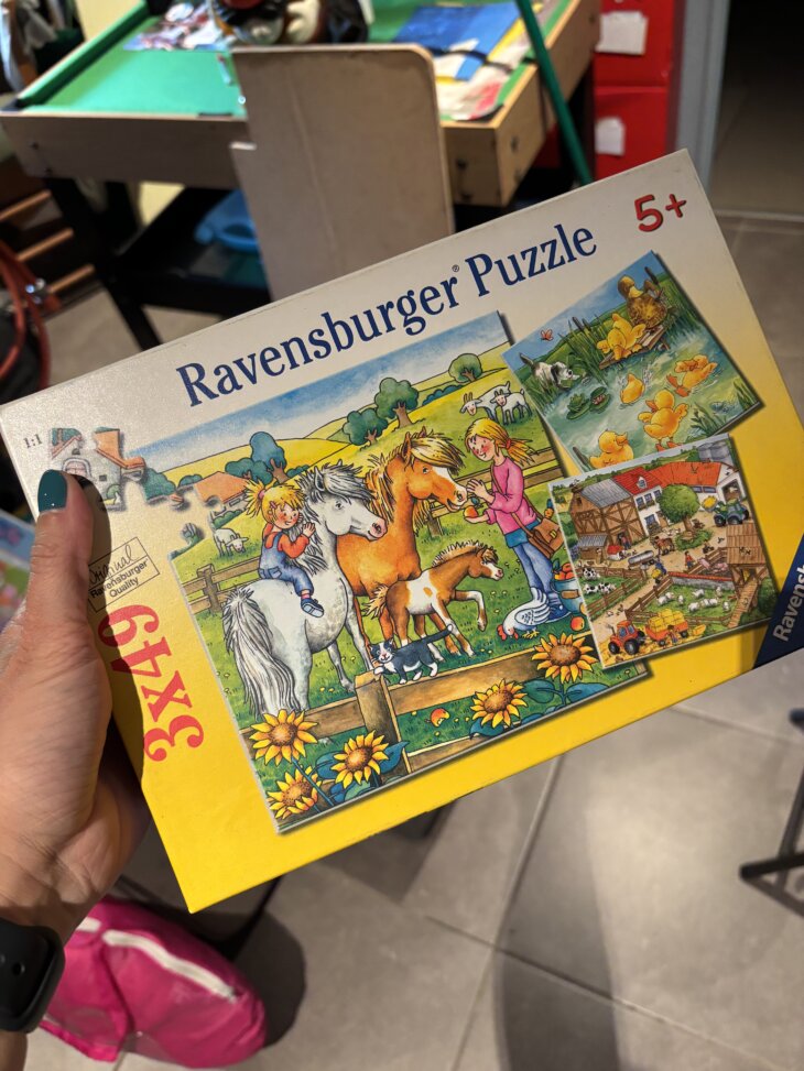 puzzle chevaux