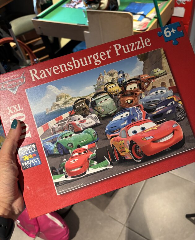Puzzle cars 100 pièces
