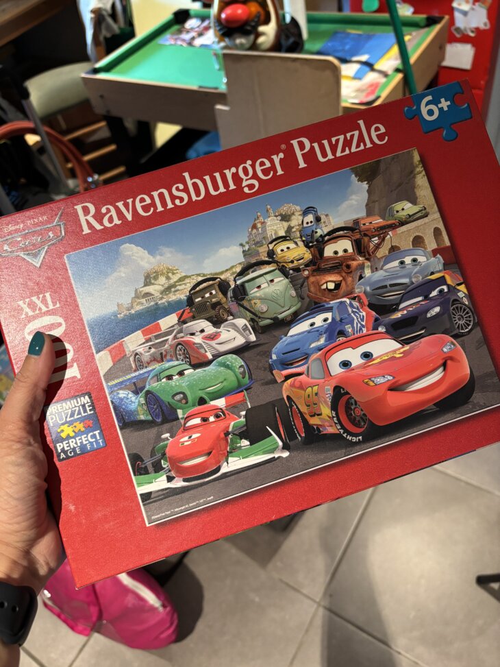 Puzzle cars 100 pièces