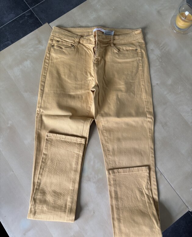 pantalon jaune Camaïeu taille 40