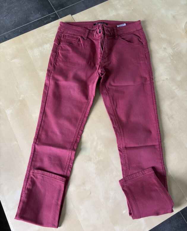 pantalon bordeaux Toxik taille 40
