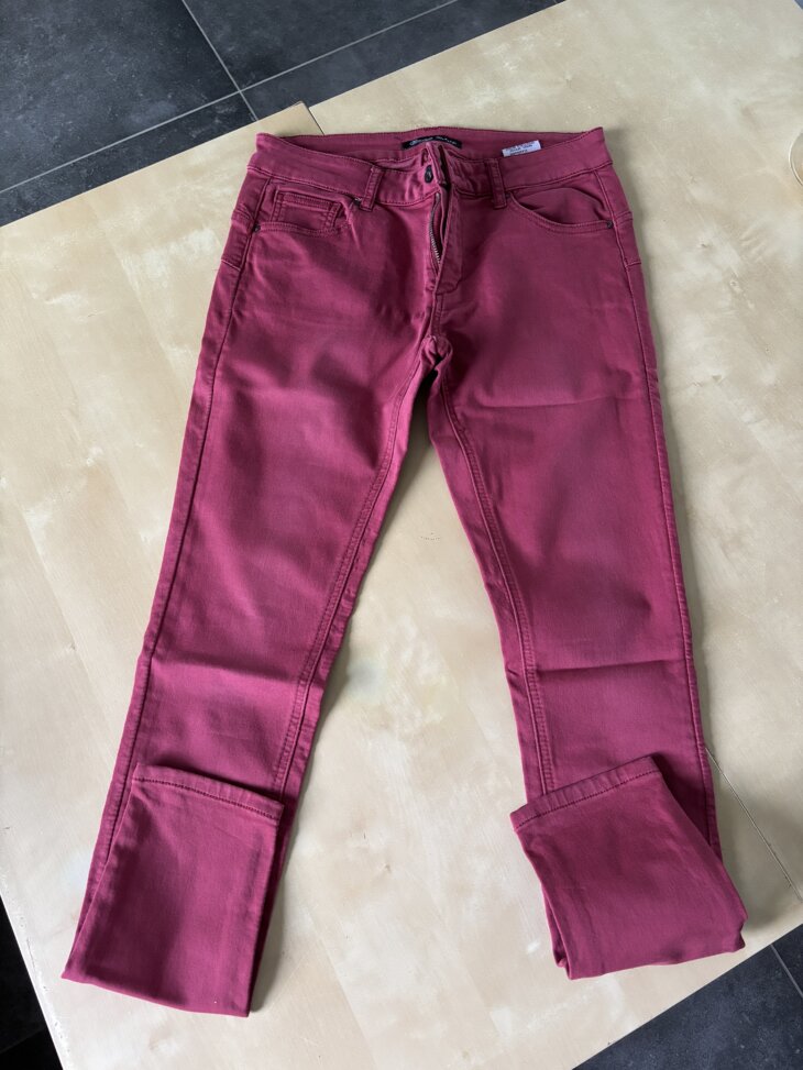 pantalon bordeaux Toxik taille 40