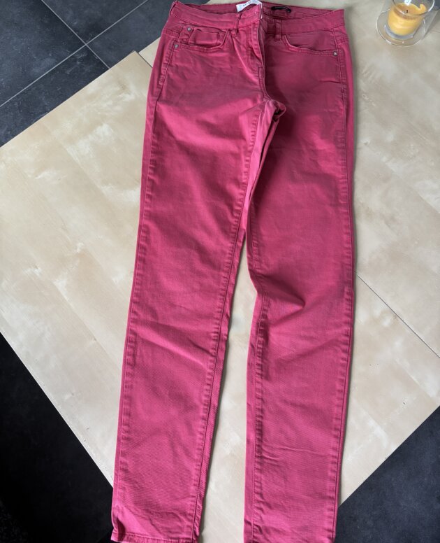 pantalon framboise sandwich taille 40