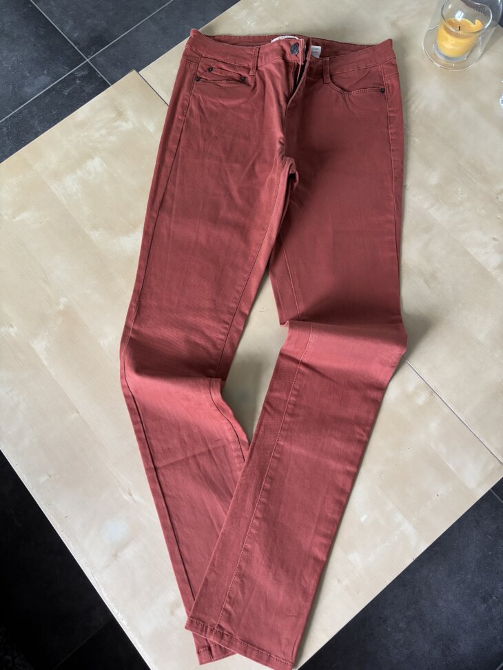 pantalon terre battue camaïeu taille 40
