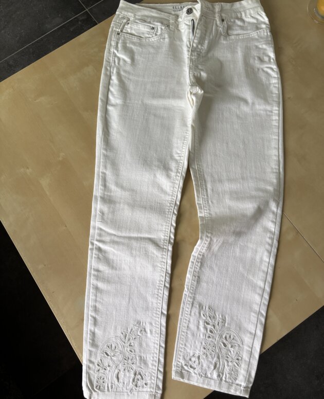 pantalon blanc bel et bo taille 40