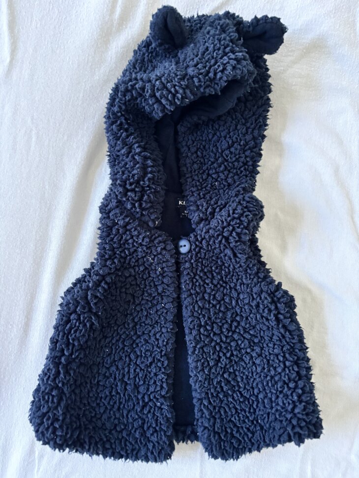 Gilet sans manche taille 1 mois