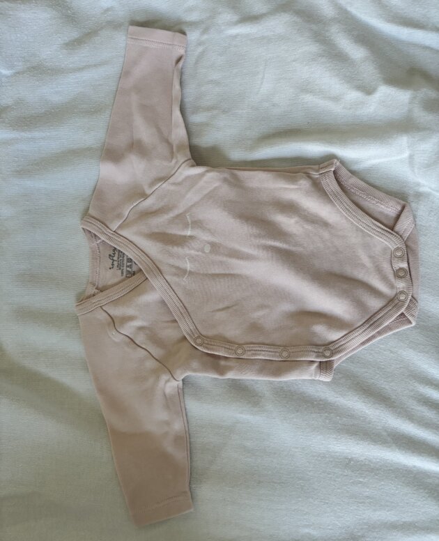 body manche longue taille 1 mois