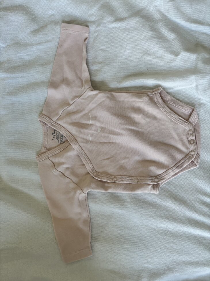 body manche longue taille 1 mois