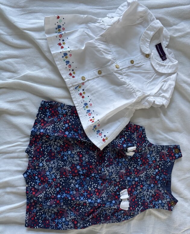 Ensemble sergent major taille 6 mois