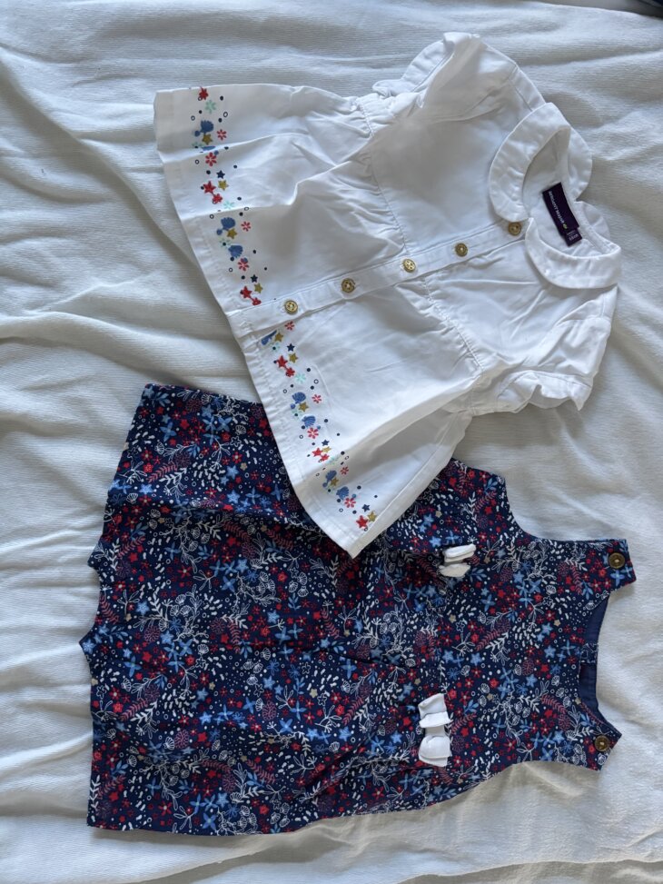 Ensemble sergent major taille 6 mois
