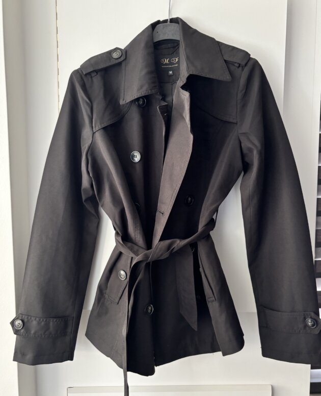 Veste Trench noire