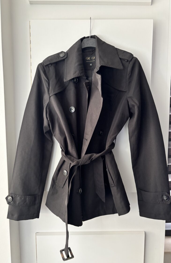 Veste Trench noire