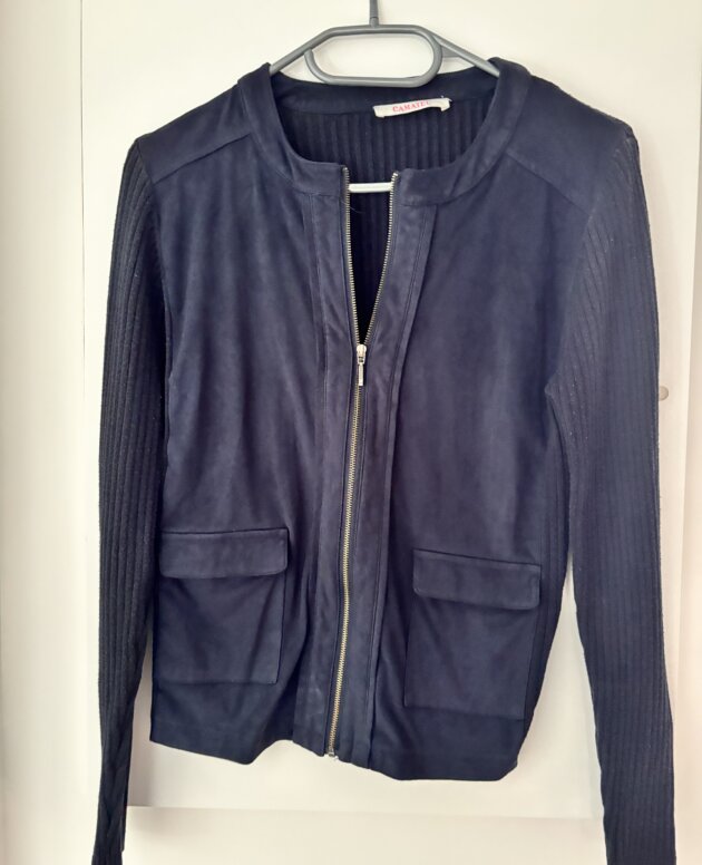 Veste bleu marine Camaïeu M