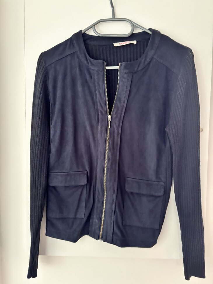 Veste bleu marine Camaïeu M