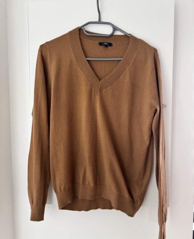Pull brun Kiabi S