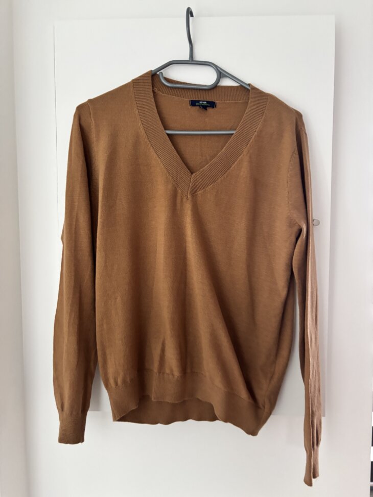 Pull brun Kiabi S