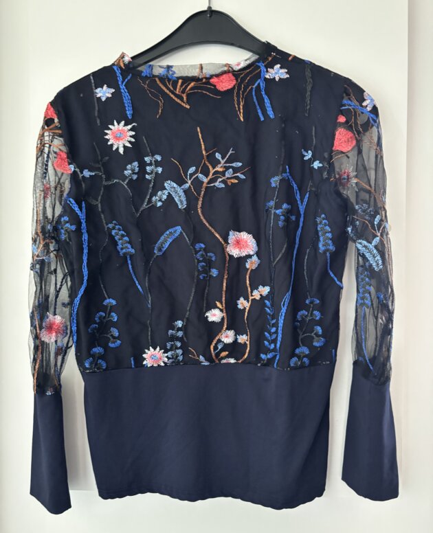 Blouse fleur S
