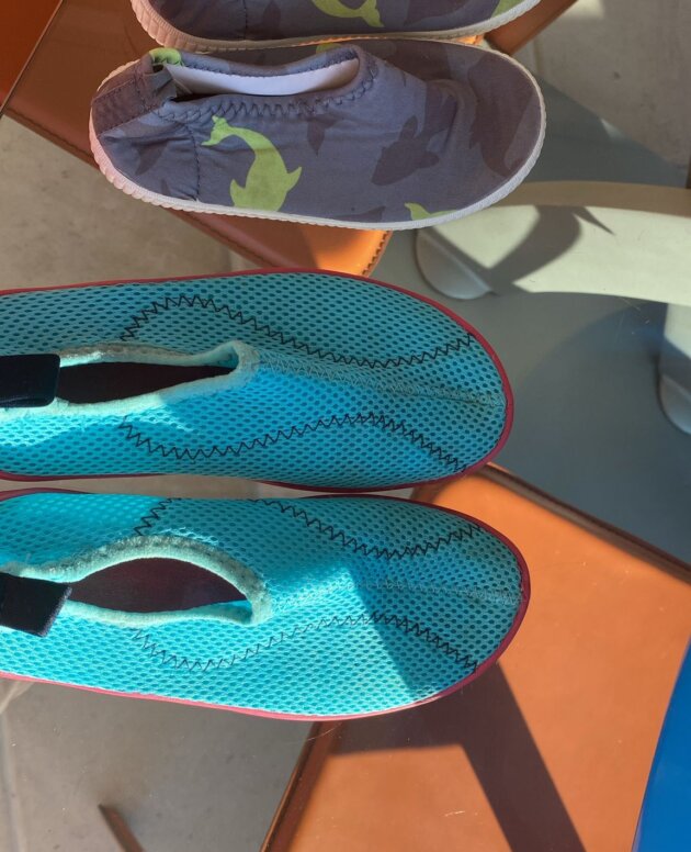 chaussures de plage