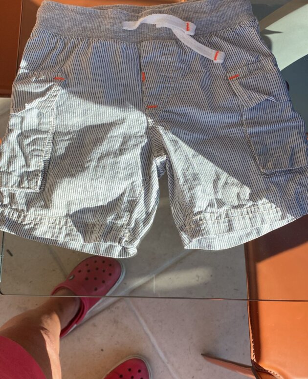 short rayé