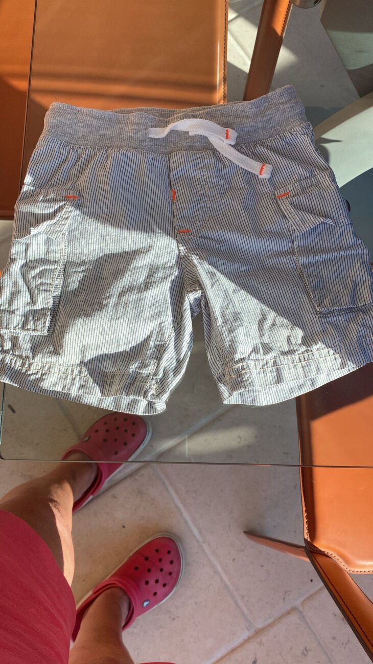 short rayé