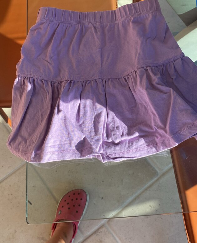jupe mauve