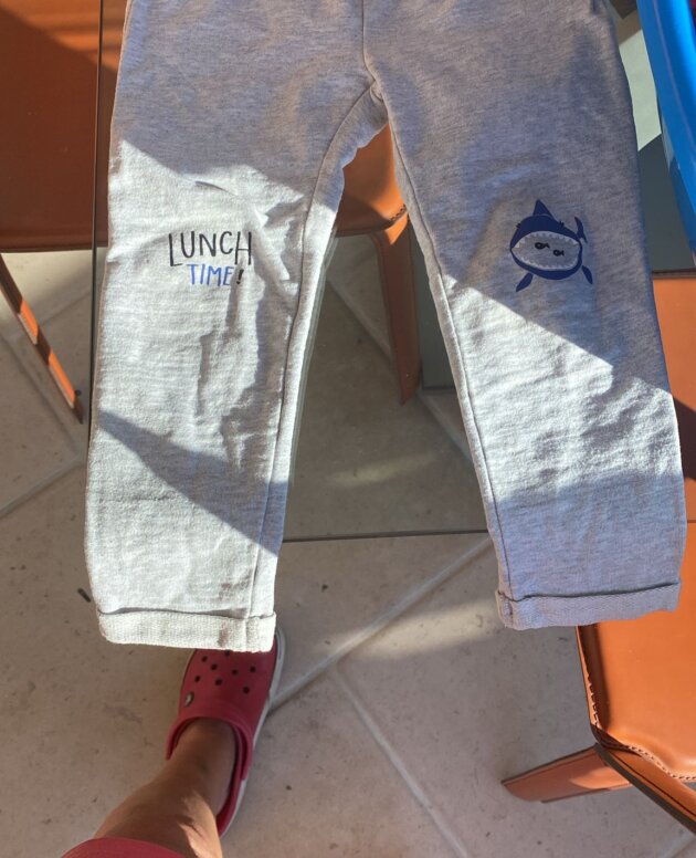 pantalon training poisson