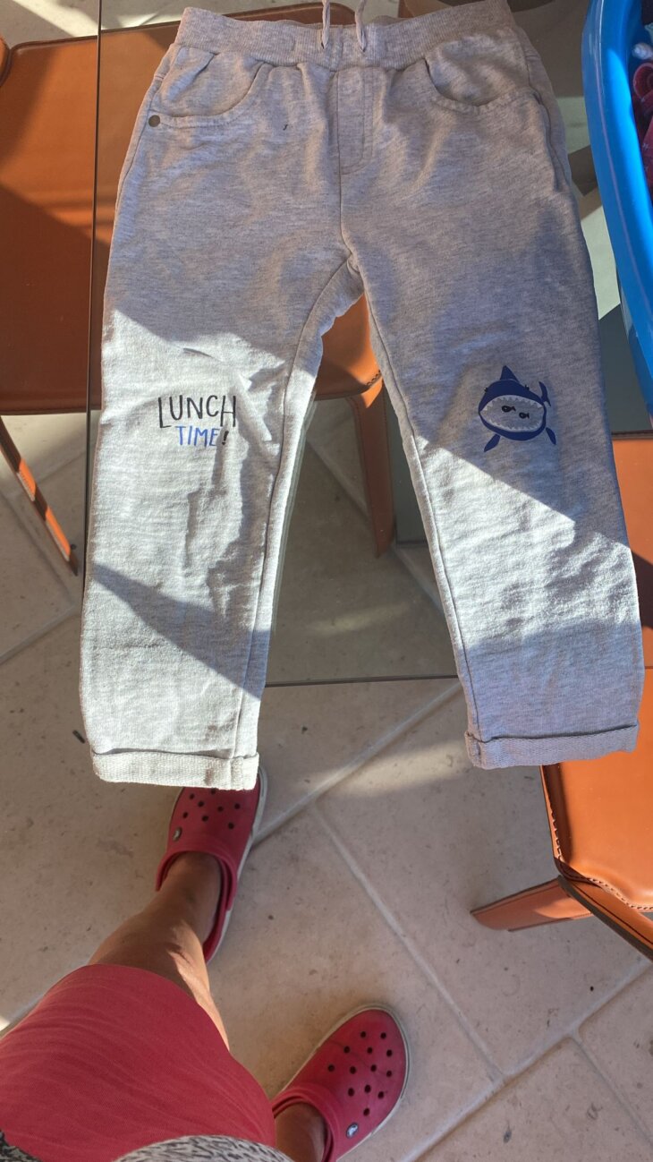 pantalon training poisson