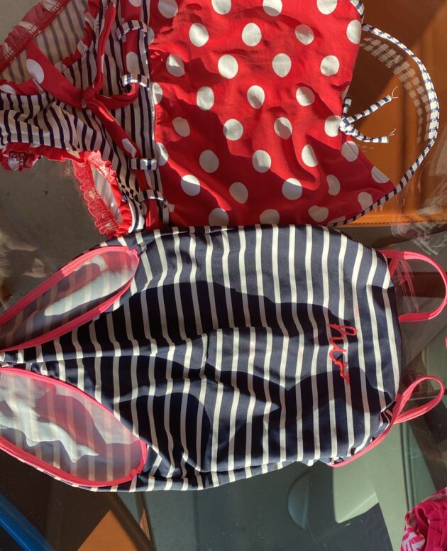 maillot rayé