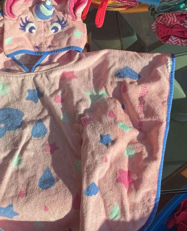 poncho de piscine