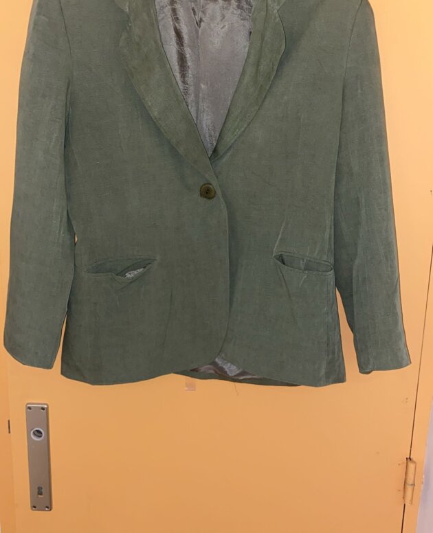 veste en lin electric taille 42