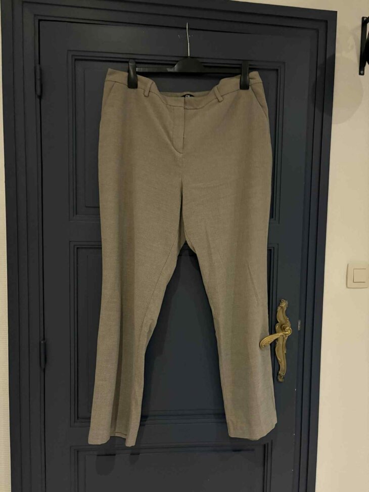 Pantalon beige - Taille 48 - Marque C&A