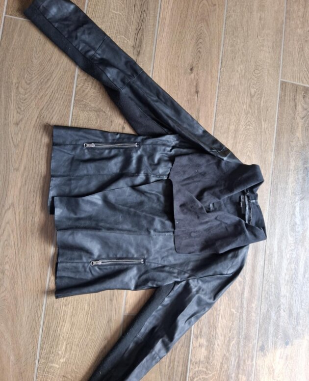 Veste similicuir nooir Taille L