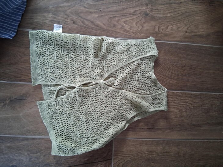 Croc top crochet Kaki Taille L