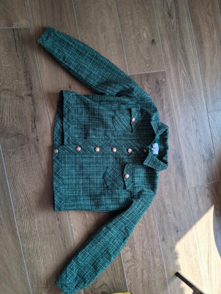 Veste verte courte Taille L