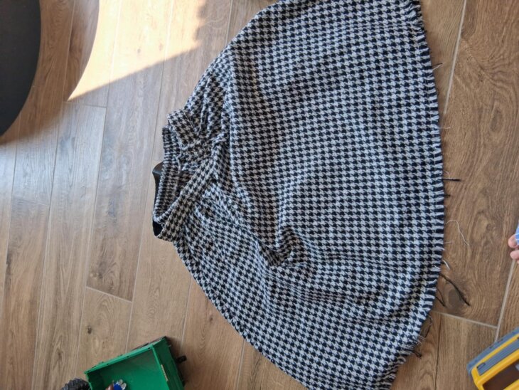 Jupe longue pied de poule Taille L
