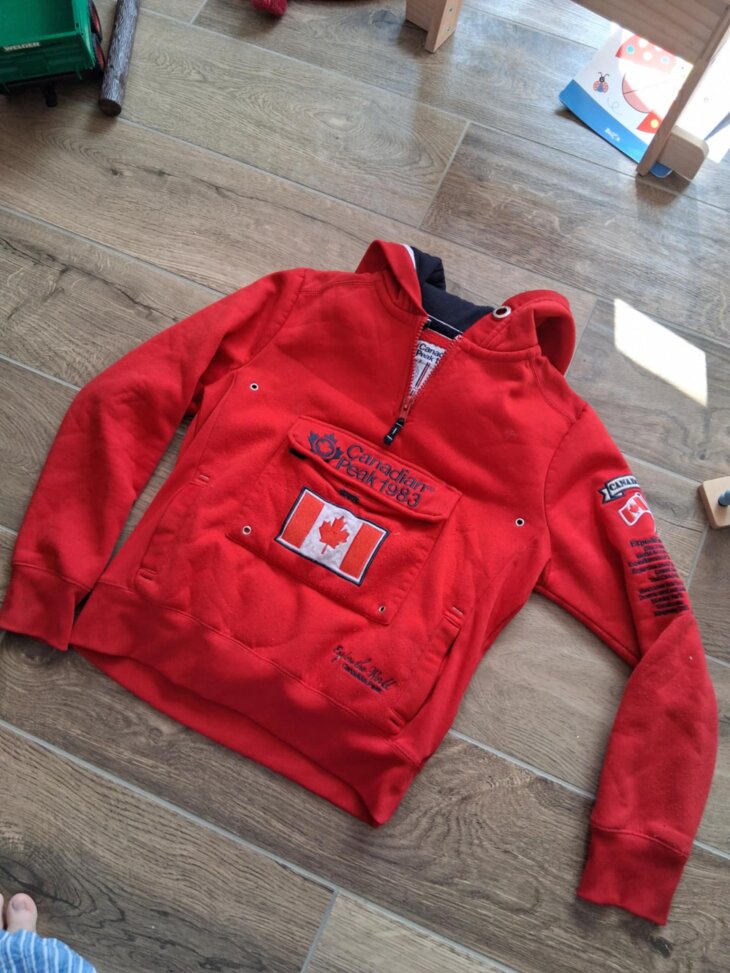 Pull Canadian Peak rouge Taille XL
