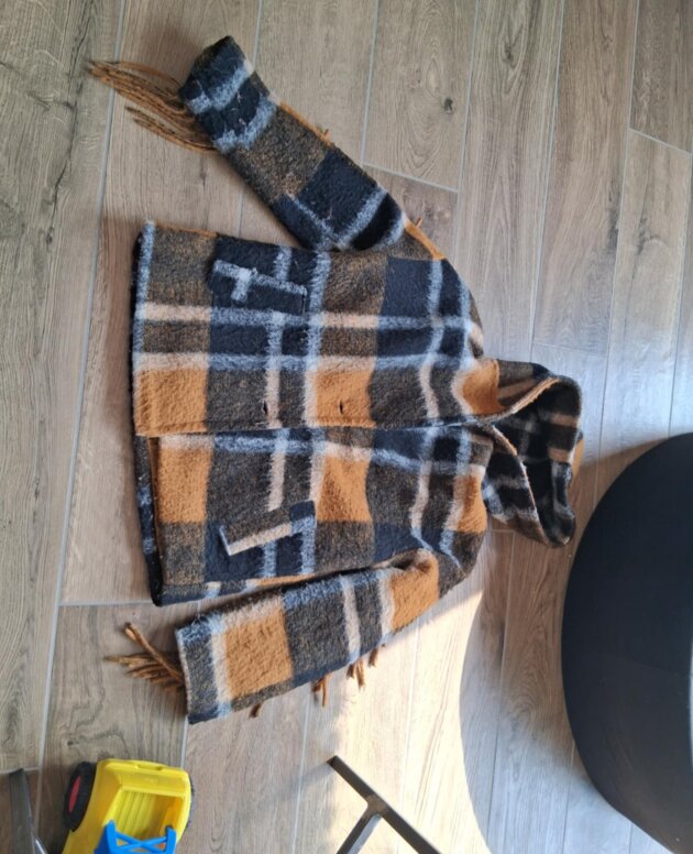 Manteau indien Ocre/brun Taille L