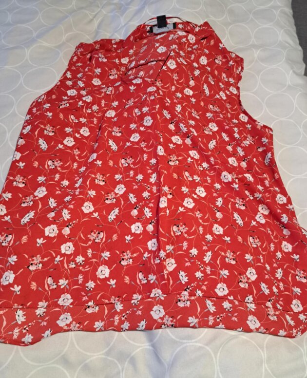 Blouse rouge, sm, 42