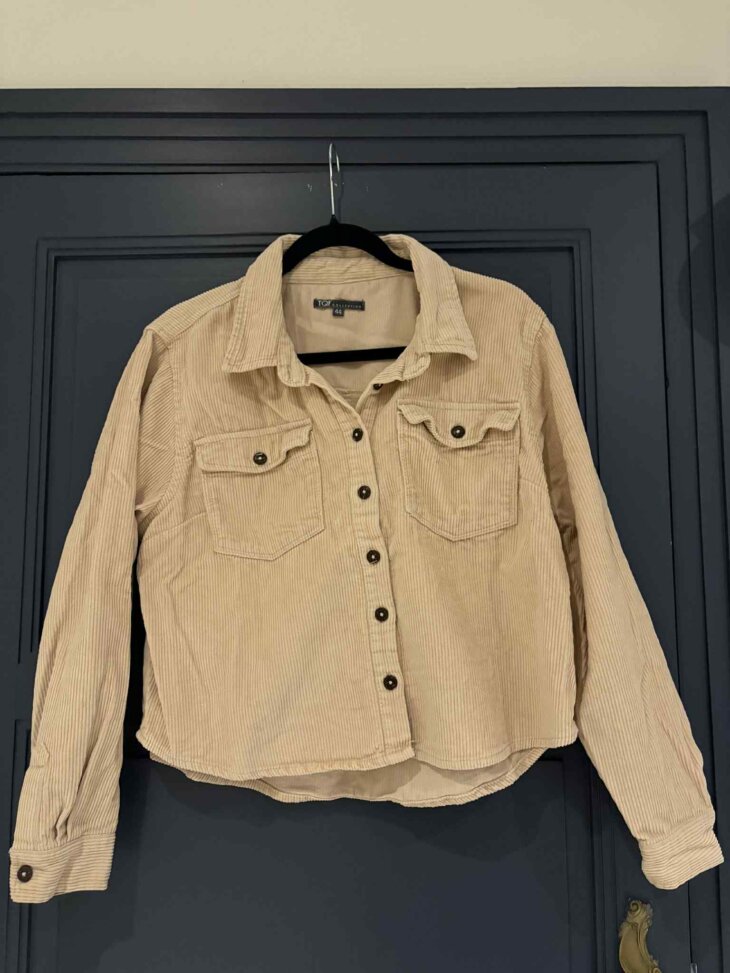 Veste beige - Taille 44 - Marque TQF