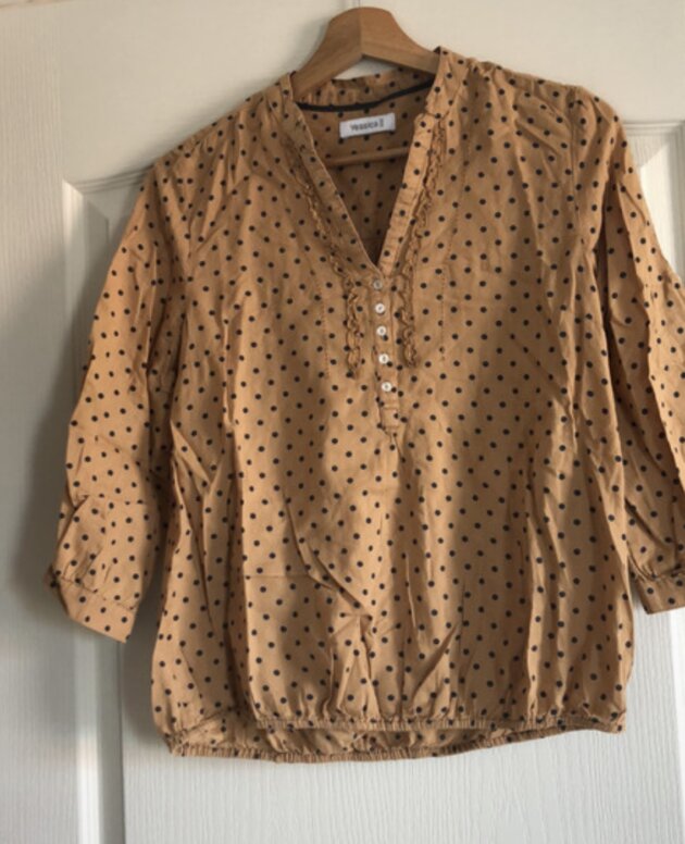 Chemisier Jessica Taille 40 petits pois