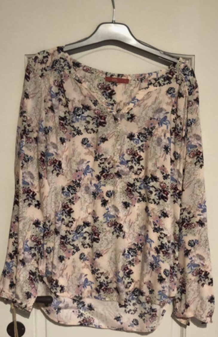 Chemisier EDC Taille S Fleurie