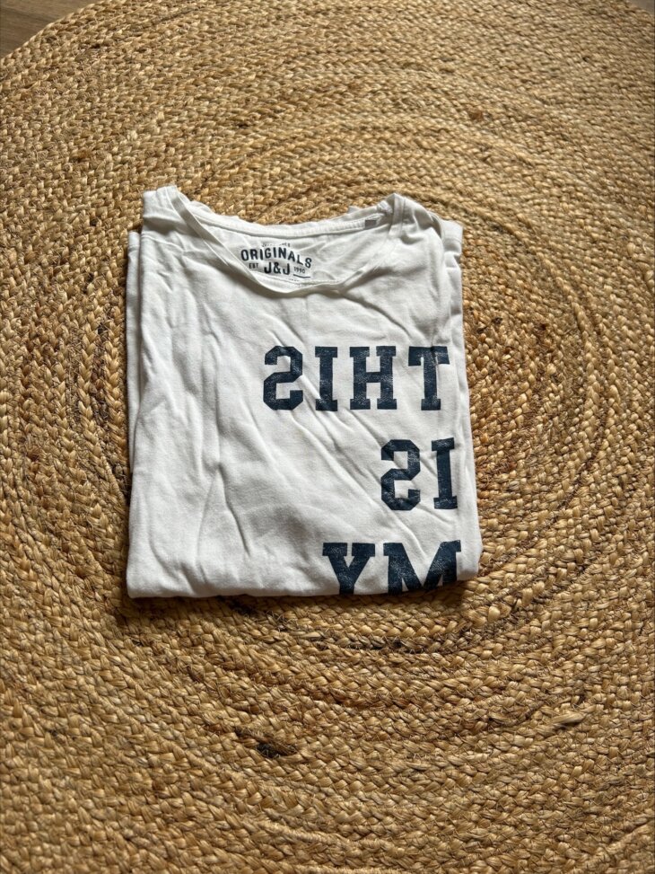T-shirt Jack&Jones Blanc Taille L